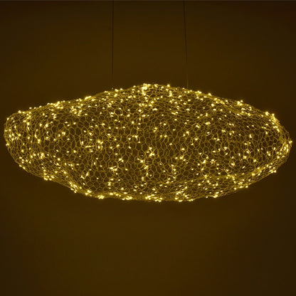 Creative Cloud Glow Worn LED Pendant Light Fixture