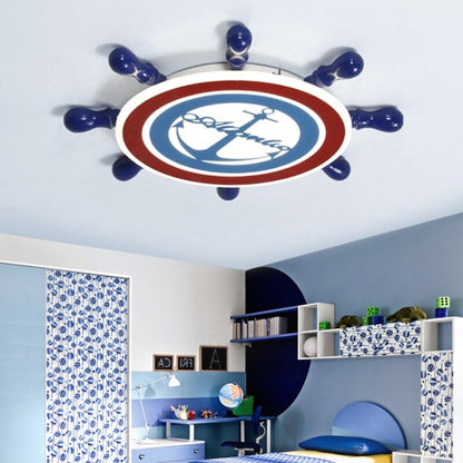 Creative Cartoon Children Bedroom LED Ceiling Light Fixture