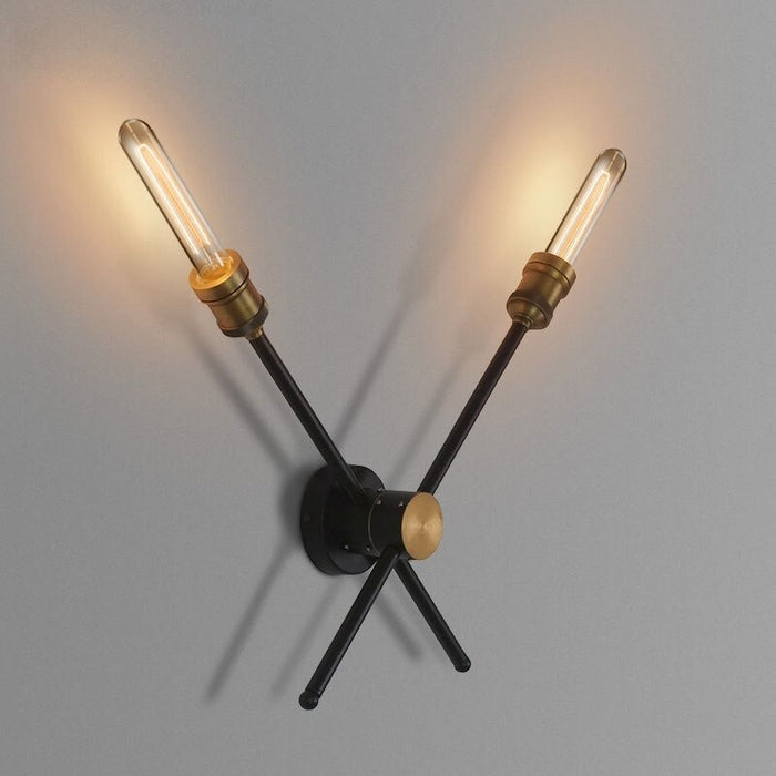 Retro Industrial Personality Pipe Wall Sconce