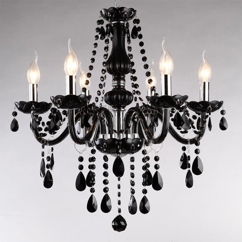 Classic Black Novelty Lighting Fixtures Chandelier