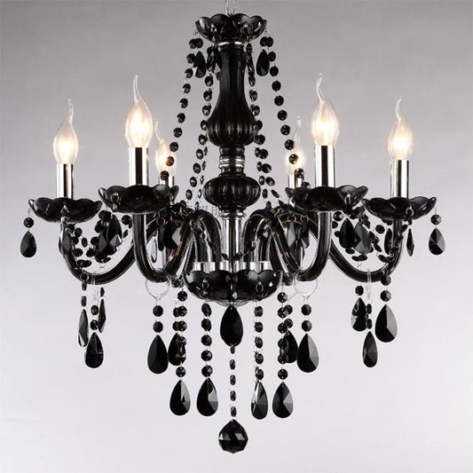 Classic Black Novelty Lighting Fixtures Chandelier