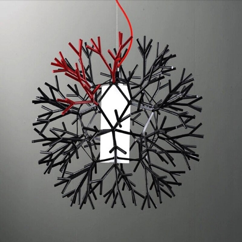 Simple Acrylic Coral Design Creative Pendant Lamp