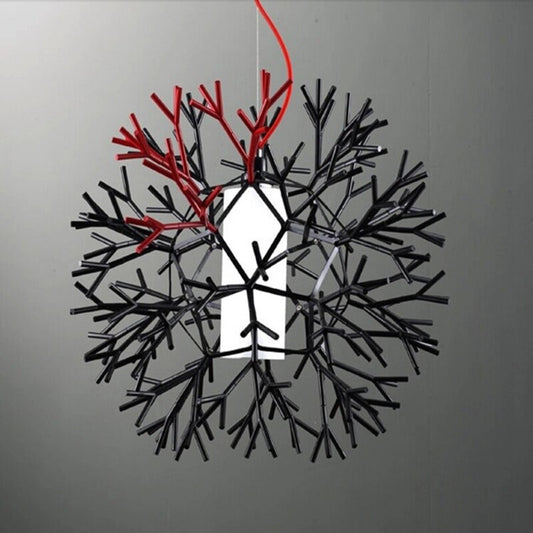 Simple Acrylic Coral Design Creative Pendant Lamp