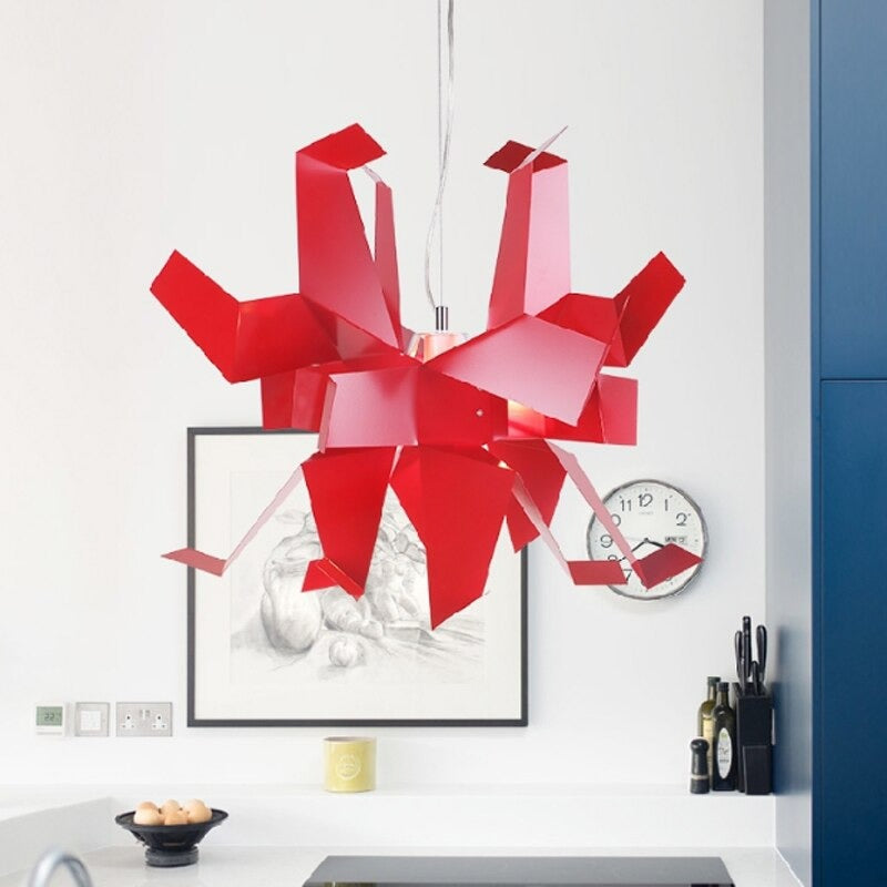 Thousand Paper Crane Origami Design Pendant Lamp