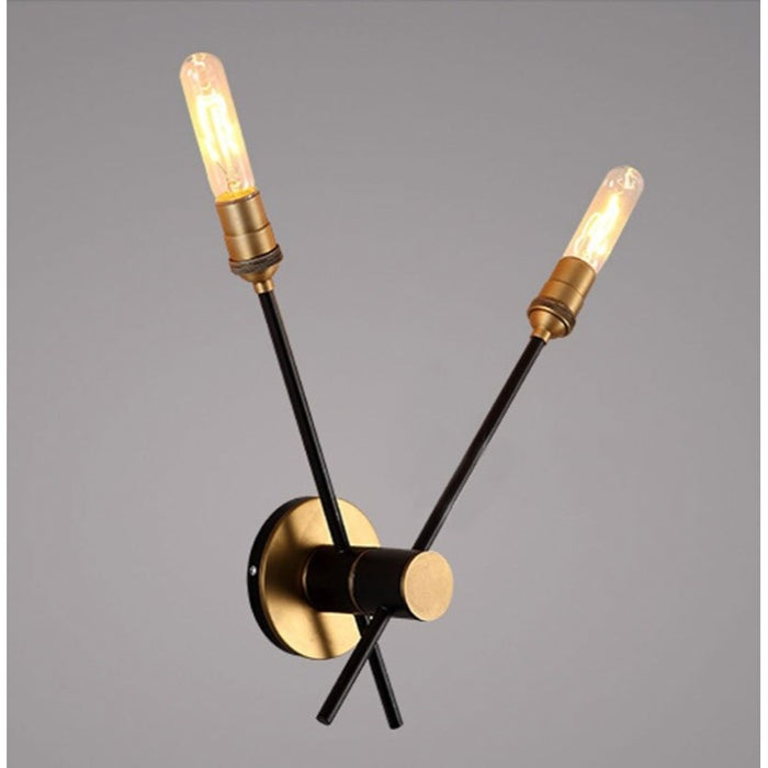 Retro Industrial Personality Pipe Wall Sconce