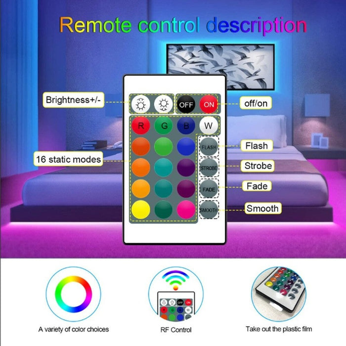 LED Light Strip Controller Flexible RGB Lamp Beads
