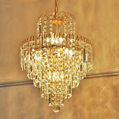 Luxury Royal Golden Crystal Chandelier