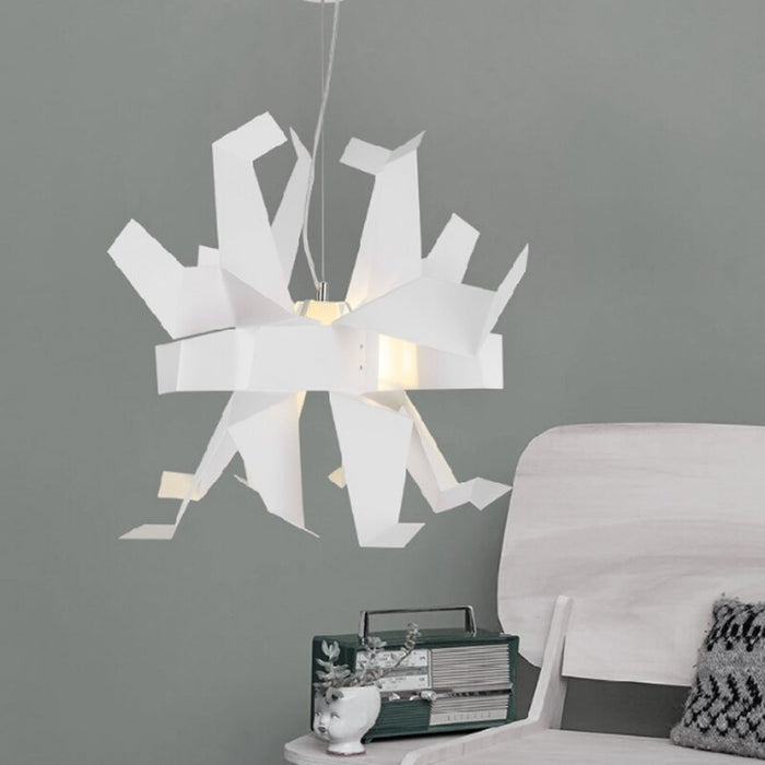 Thousand Paper Crane Origami Design Pendant Lamp
