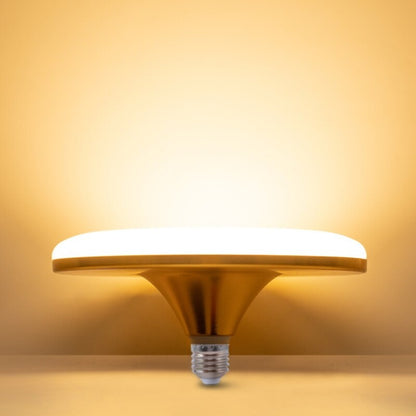 Gold UFO Spotlight LED Home Lighting Lamp | Exquisite Design, High-Quality Metal