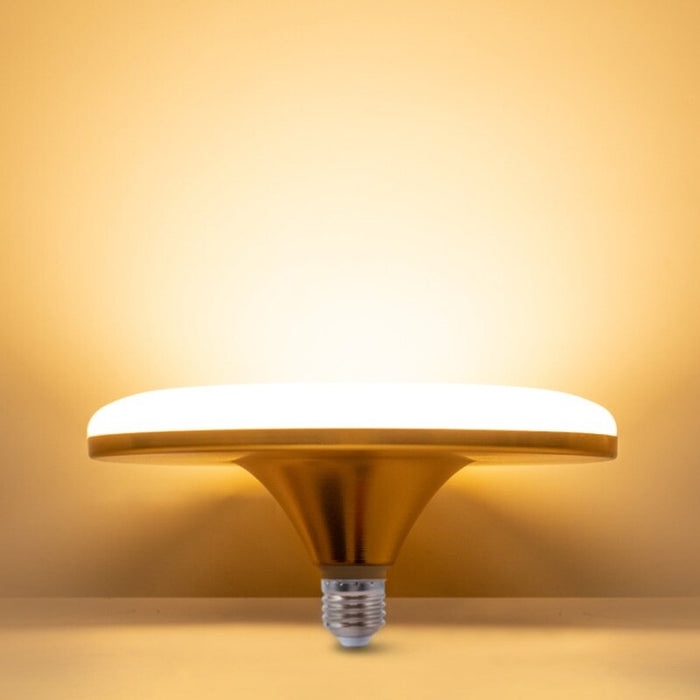 Gold UFO Spotlight LED Home Lighting Lamp | Exquisite Design, High-Quality Metal