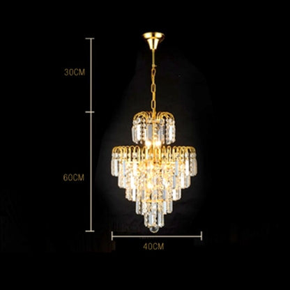 Luxury Royal Golden Crystal Chandelier