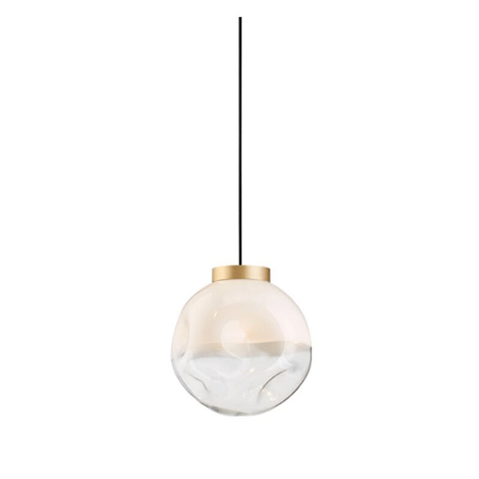Nordic Gradient Glass Ball Single Head Pendant Lamp