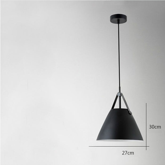 Modern Brief Character E27 LED Bulb Pendant Lamp