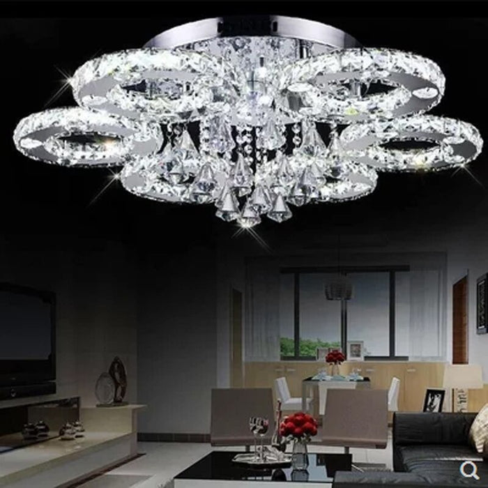 Modern Luxurious Stainless Steel Ceiling Light