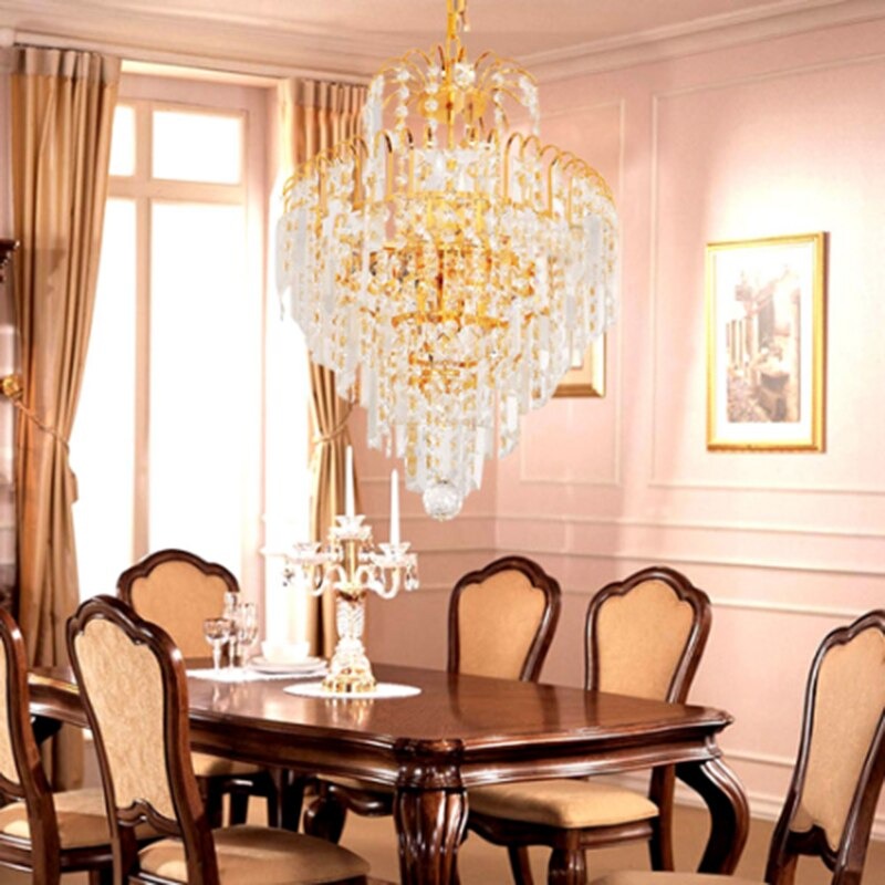 Luxury Royal Golden Crystal Chandelier