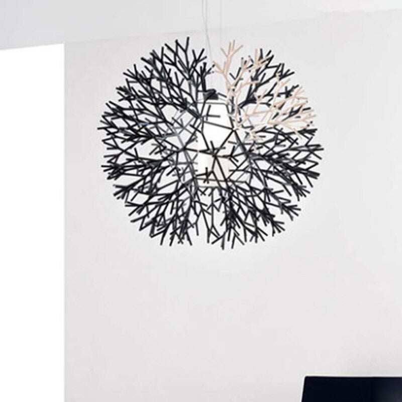 Simple Acrylic Coral Design Creative Pendant Lamp