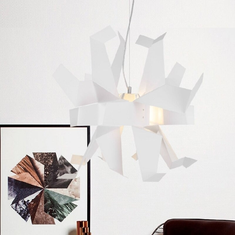 Thousand Paper Crane Origami Design Pendant Lamp