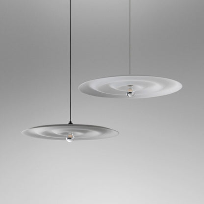 Nordic Minimalist White Resin Single Pendant Lamp