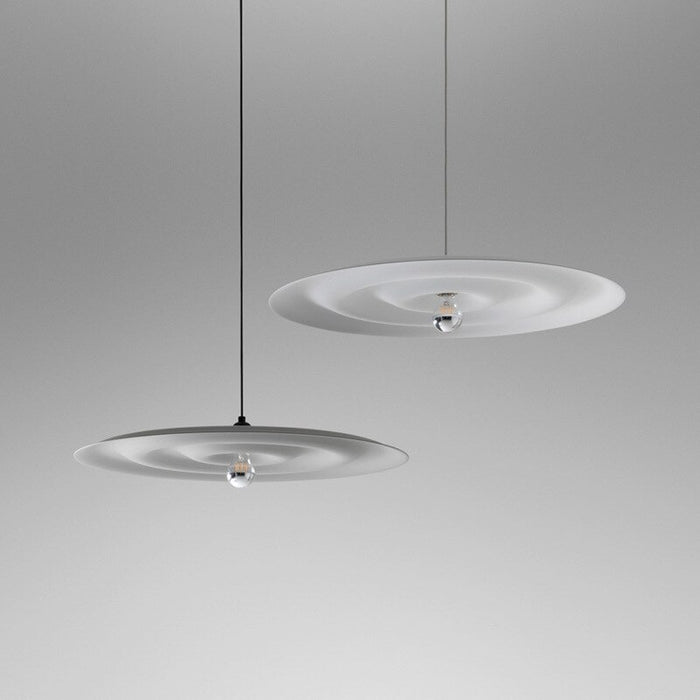 Nordic Minimalist White Resin Single Pendant Lamp