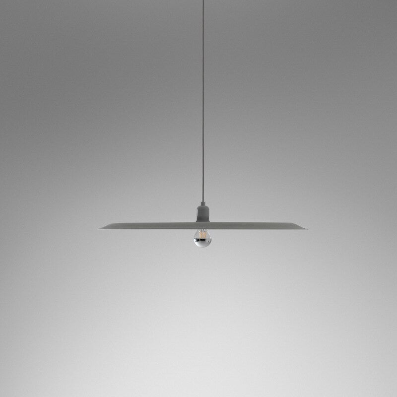 Nordic Minimalist White Resin Single Pendant Lamp