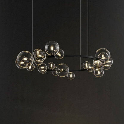 Magic Bean Transparent Glass Ball Bubble Chandelier