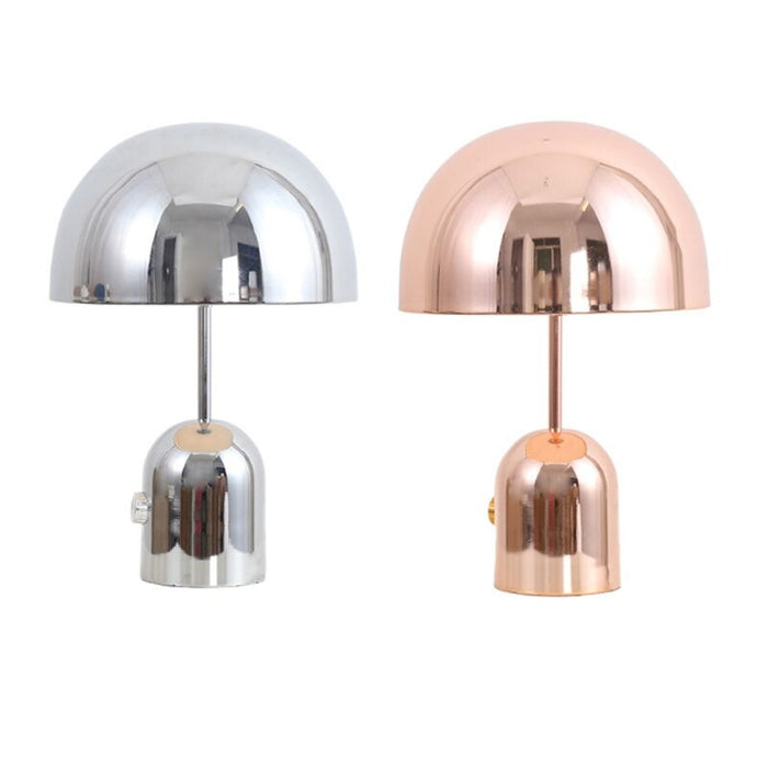 Modern Minimalist Metal Mushroom Design Table Lamp