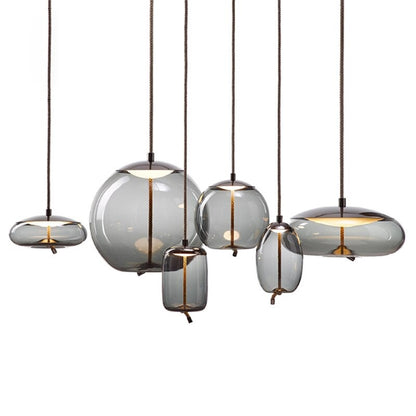 Nordic Design Glass Single Pendant Lamp