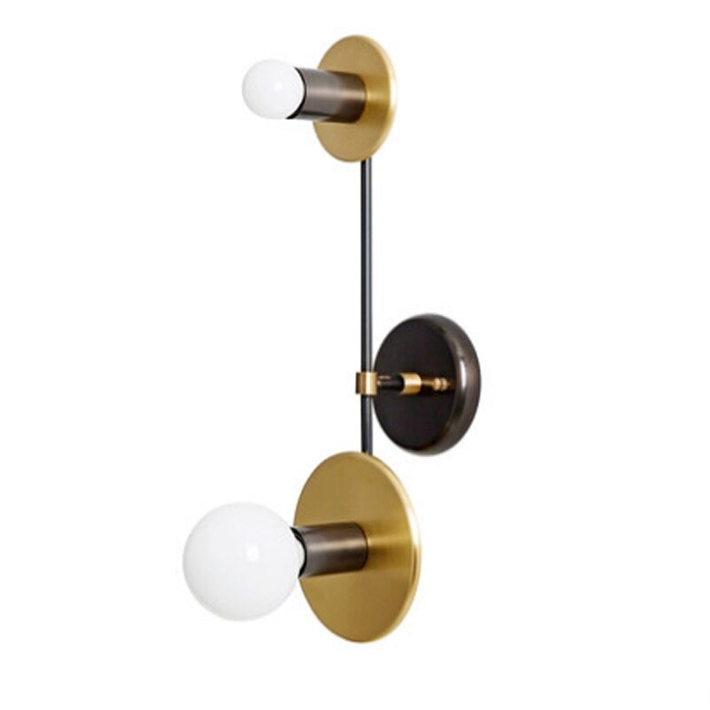 Modern Balck Golden Wall Lamp Fixture