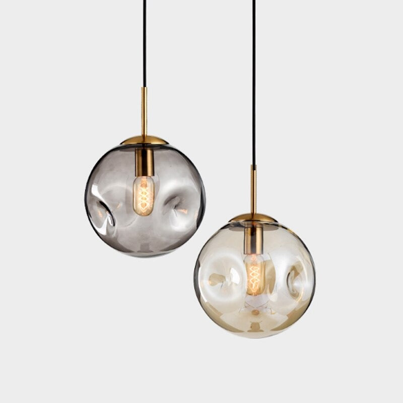 Modern Simple Bump Design Ball Single Head Pendant Lamp