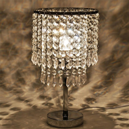 Luxury European Modern Minimalist Crystal Table Lamp