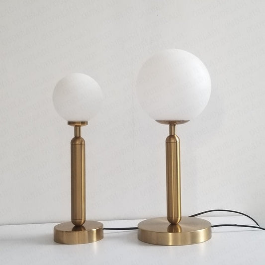 Luxurious Glass Ball Night Reading Table Lamp