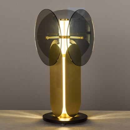 Modern Simple Golden Plating Metal Table Lamp