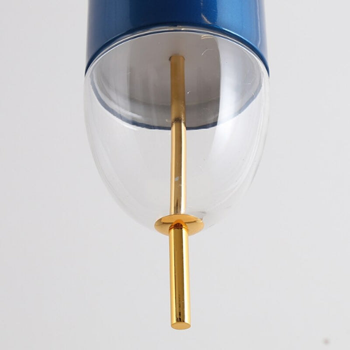 Creative Fish Floating Design Single Head Pendant Lamp