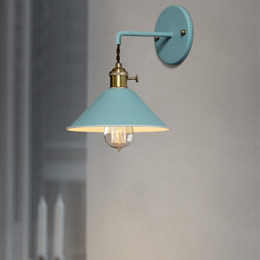 Colorful Macaron E27 Bulb Wall Lamp