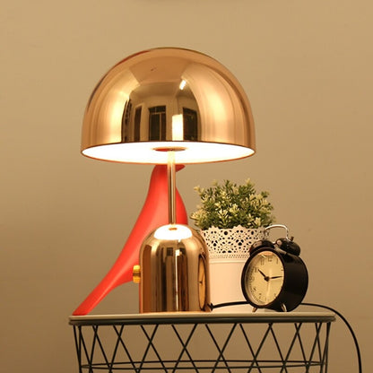 Modern Minimalist Metal Mushroom Design Table Lamp