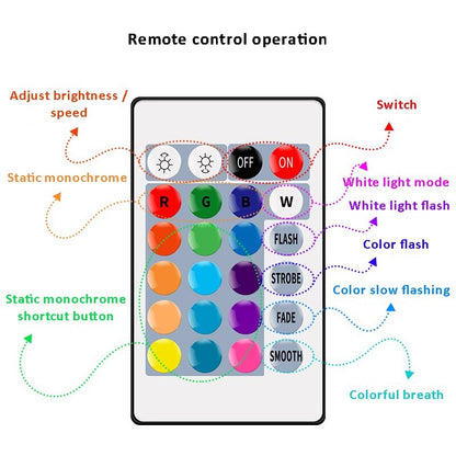 E27 Smart Control Lamp RGB Bulb