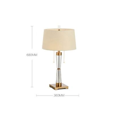 Luxury Metal LED E27 Lighting Table Lamp