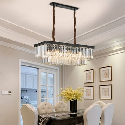 Morden Clear Crystal Ceiling LED Pendant Lamp