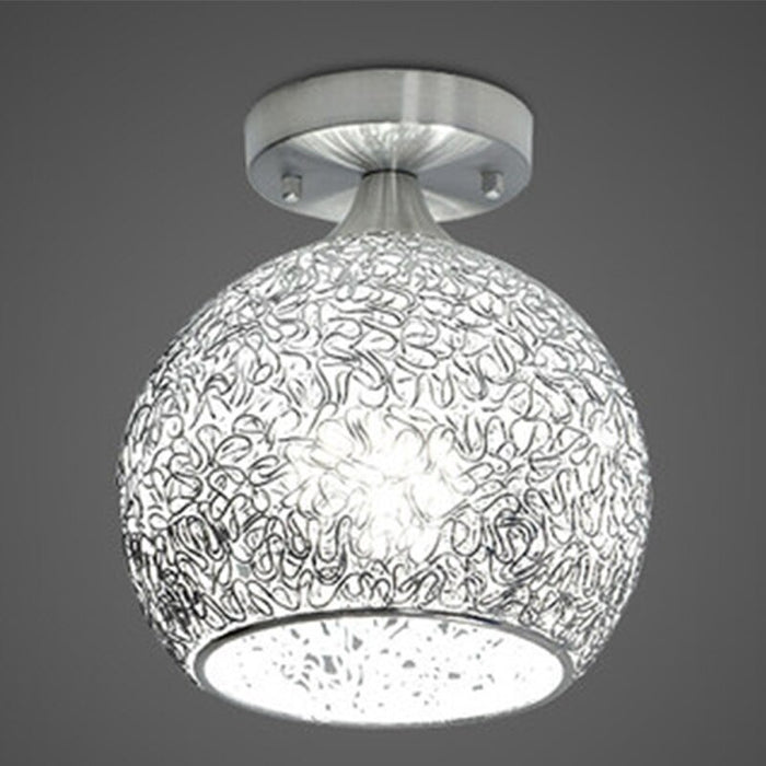 Creative Aluminum Wire Hollow LED Porch Ceiling Light