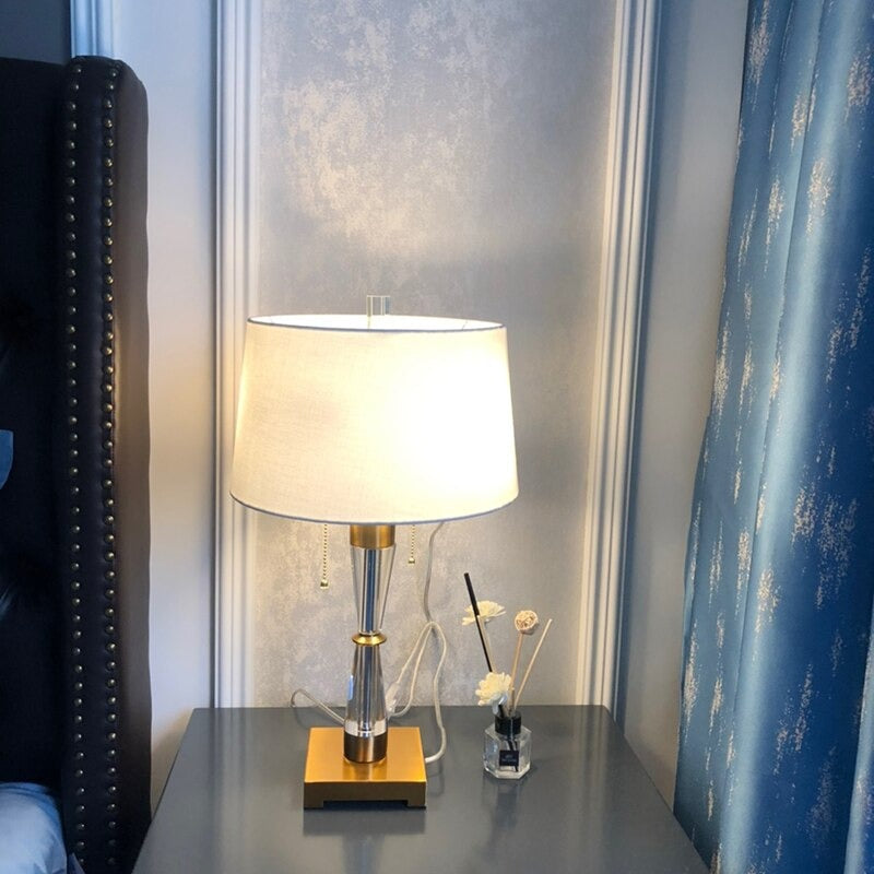 Luxury Metal LED E27 Lighting Table Lamp