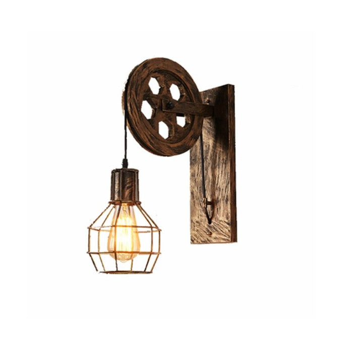 Tieyi Loft Industrial Style Personalized E27 Wall Lamp