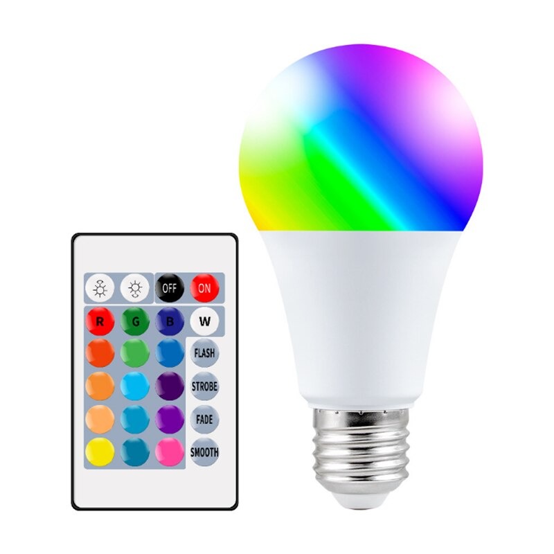 E27 Smart Control Lamp RGB Bulb