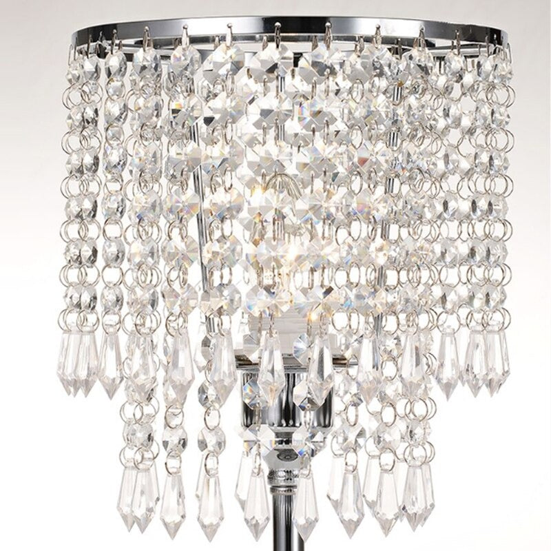 Luxury European Modern Minimalist Crystal Table Lamp