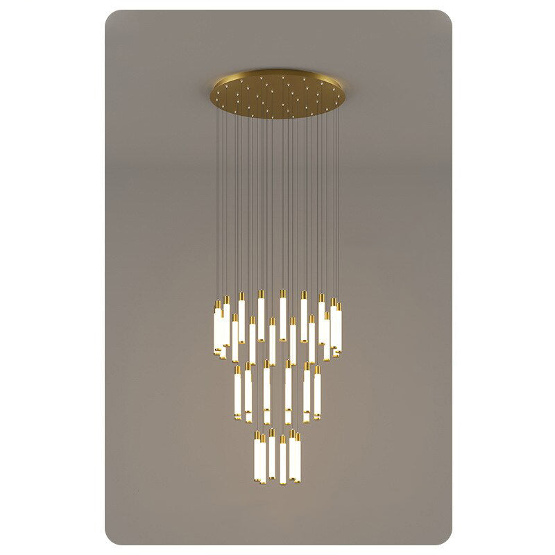 Modern Acrylic Golden Pendant Lamp