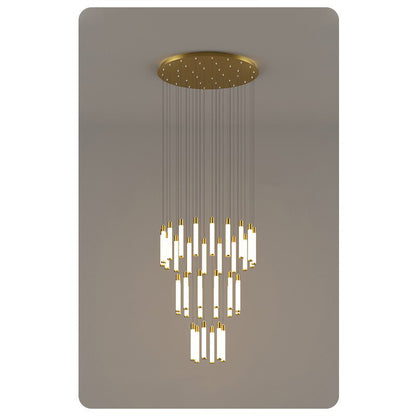 Modern Acrylic Golden Pendant Lamp