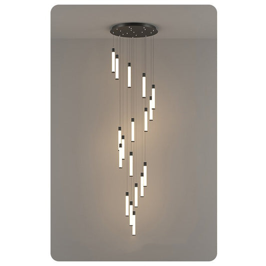 Modern Acrylic Black Pendant Lamp