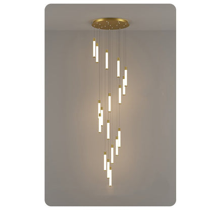 Modern Acrylic Golden Pendant Lamp