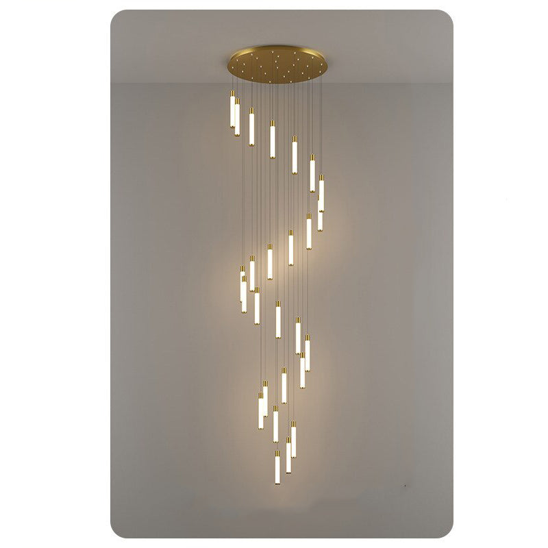 Modern Acrylic Golden Pendant Lamp