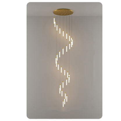 Modern Acrylic Golden Pendant Lamp