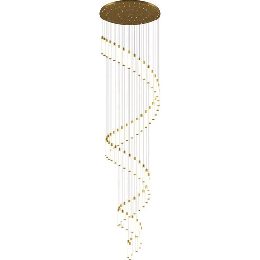 Modern Acrylic Golden Pendant Lamp